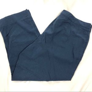 Express Stretch Blue Capri H265